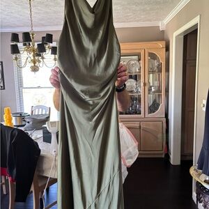 Ann Taylor Sage Green Dress